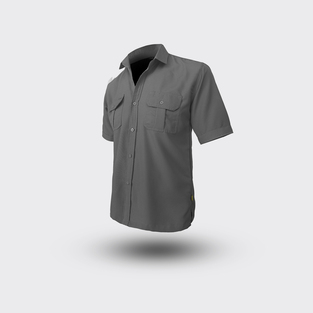 Savana_Fargo Shirt_Grey Isometri2